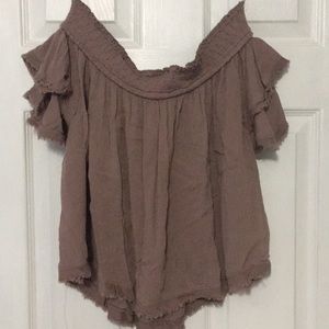 Off the shoulder top